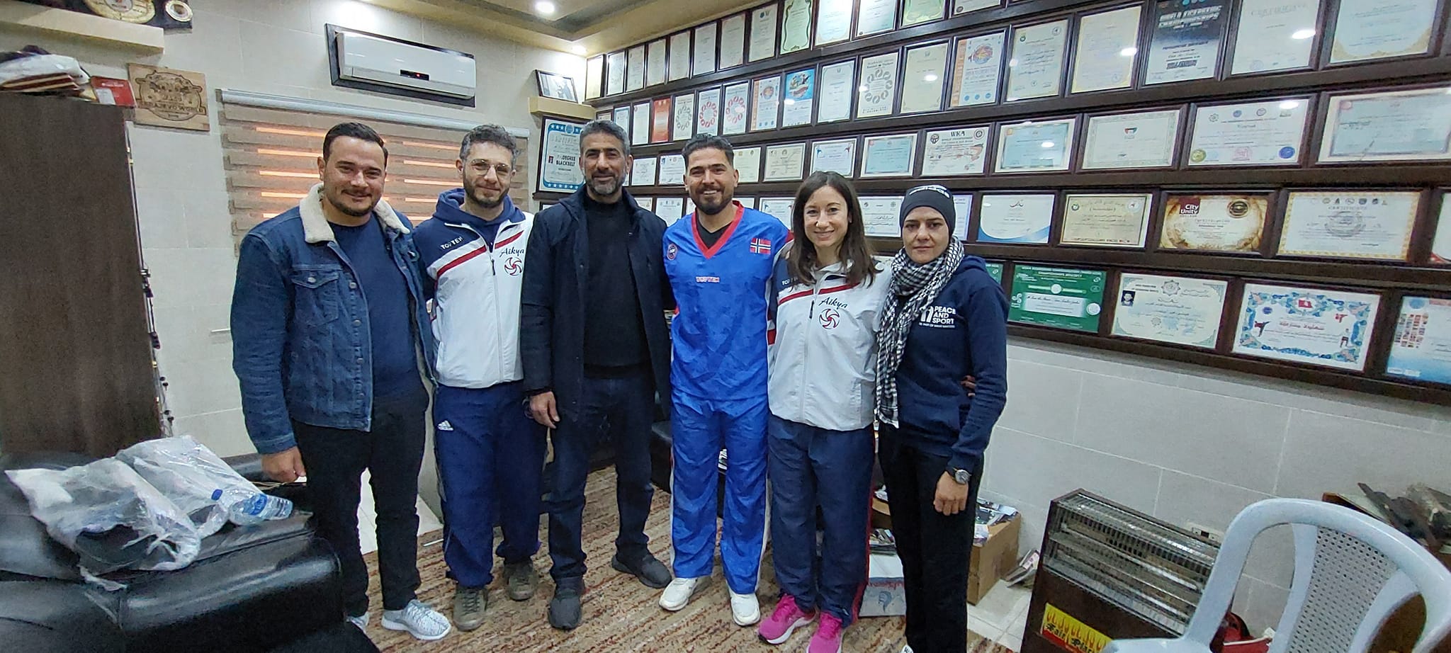 Three Italian Coaches to develop our Zaatary camp coaches